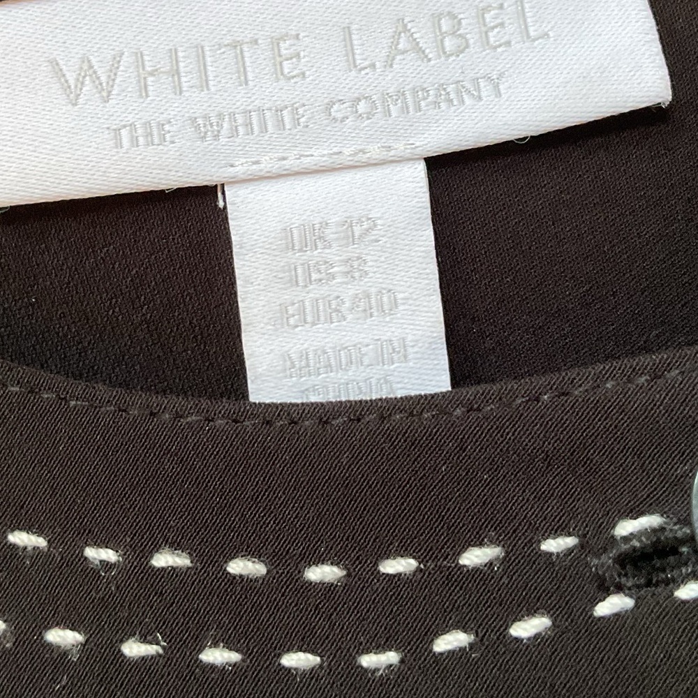 The White Company London Stab Stitch Detail Shirt US8 - Picture 7 of 7